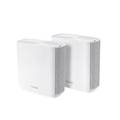 Asus ZenWiFi AX (XT8) 2PK White AX6600 Whole-Home Tri-band Mesh WiFi 6 Syst ZENWIFI AX 2PK WHITE